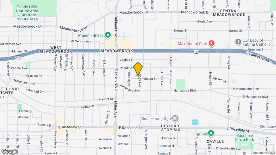 624 Griggs Ave Map and Location Details