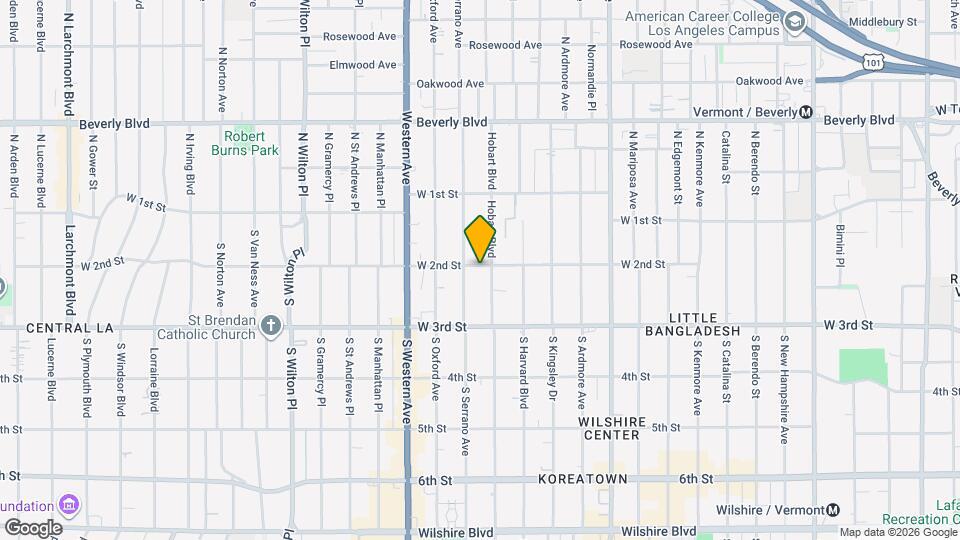 4212 W 2nd St Mapa y Detalles de la Ubicación