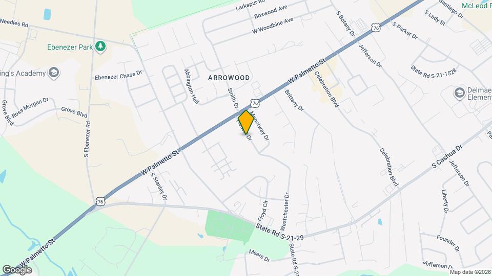 1225 Hobart Dr Map and Location Details