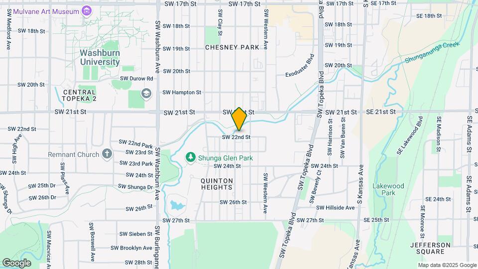 1018 SW 22nd St Map and Location Details