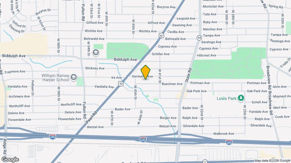 4306 Buechner Ave Map and Location Details