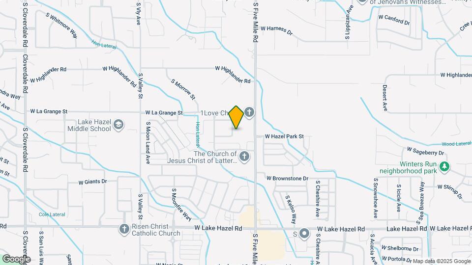5552 S Plumbdale Ave Map and Location Details