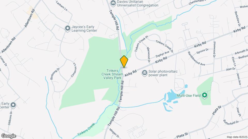 7920 Temple Hill Rd Map and Location Details