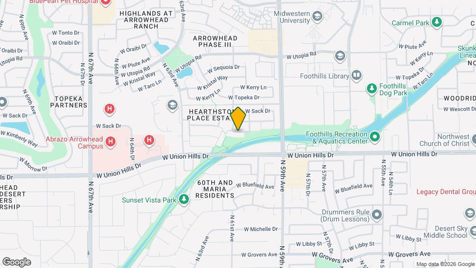 6029 W Morrow Dr Map and Location Details