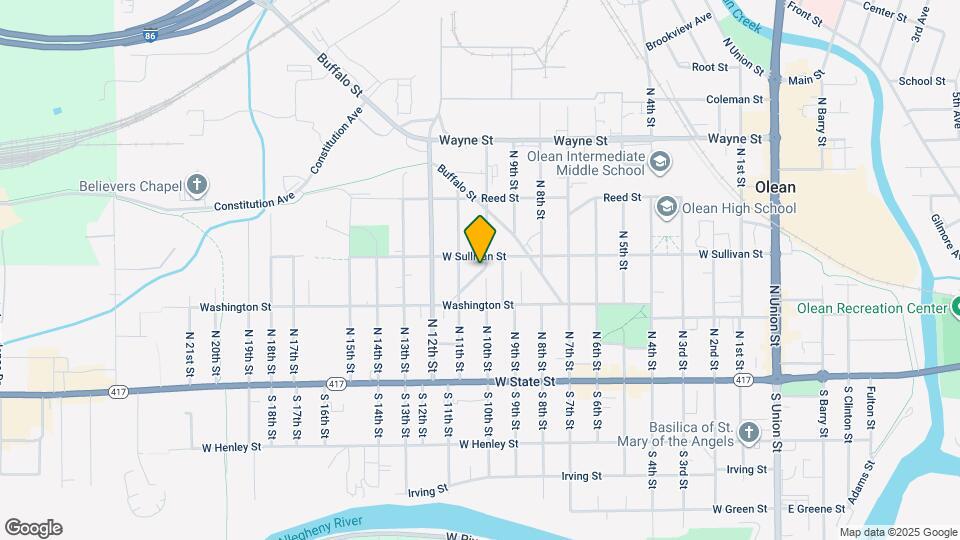 1104 Anderson Ave Map and Location Details