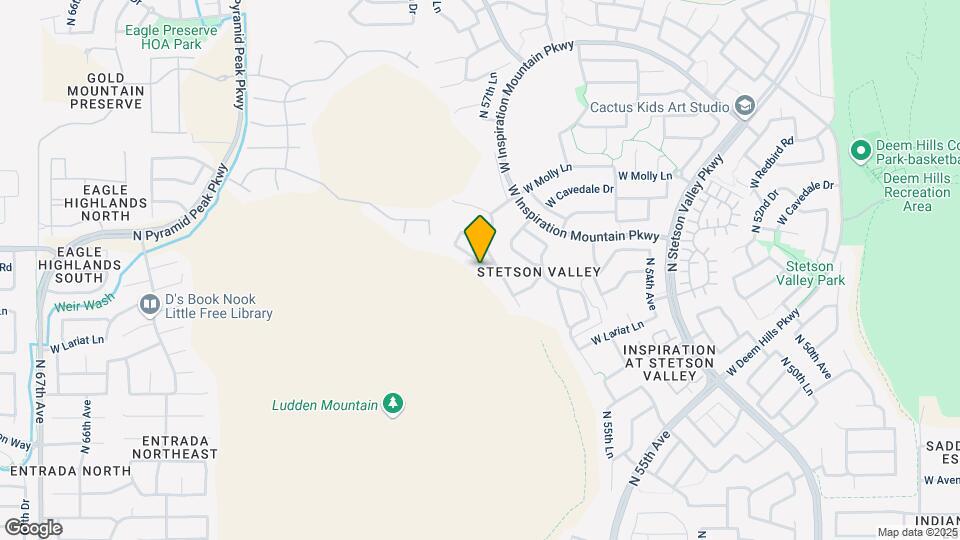 5713 W Rowel Rd Mapa y Detalles de la Ubicación