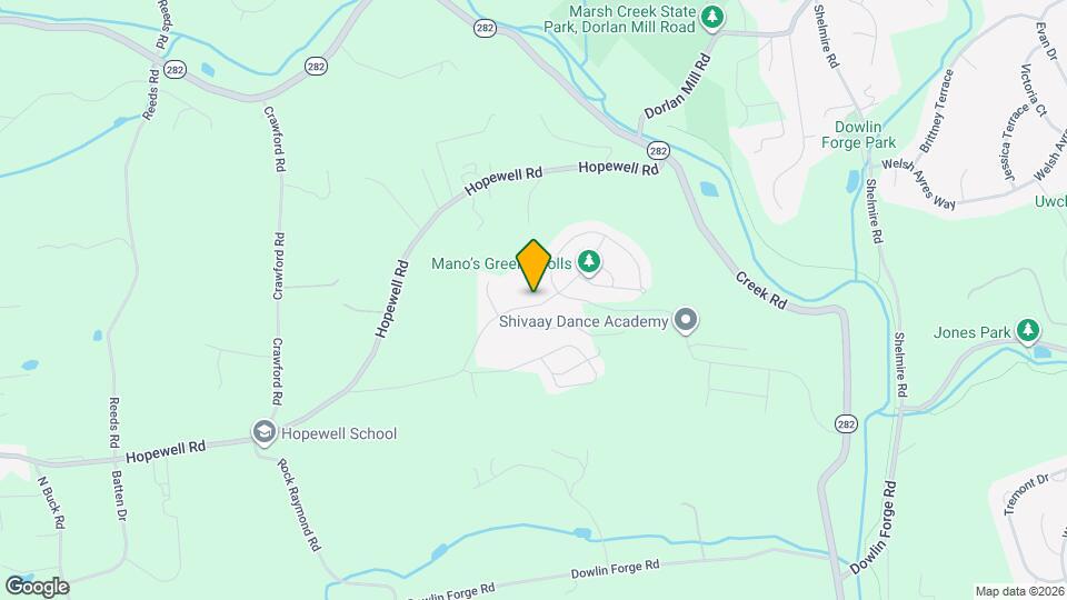 223 Seven Springs Ln Map and Location Details