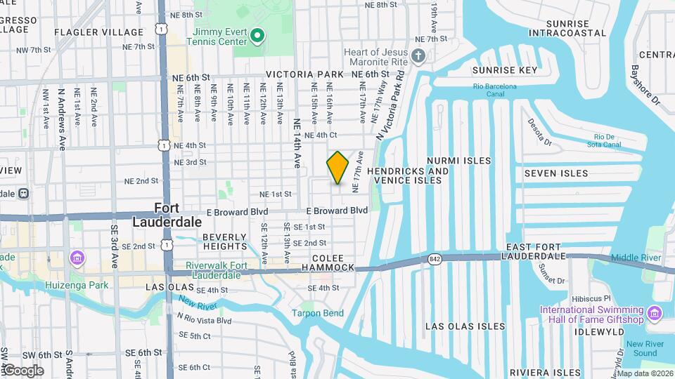 106 NE 16th Ave Mapa y Detalles de la Ubicación