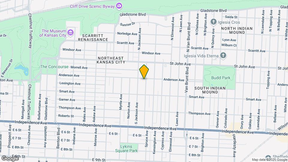 306 Spruce Ave Map and Location Details