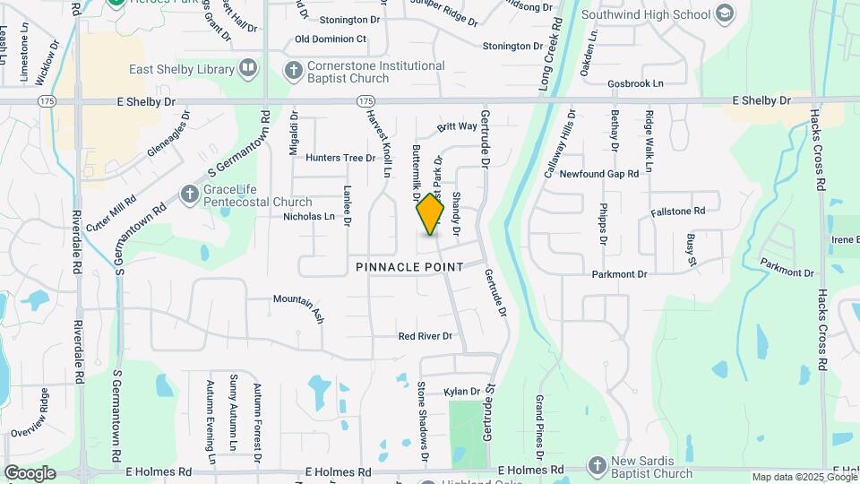 4889 Harvest Park Dr Map and Location Details