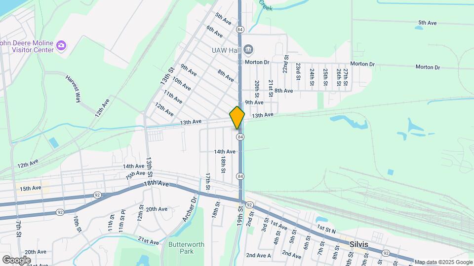 1319 19th St Map and Location Details