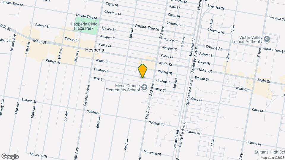 16222 Orange St Map and Location Details