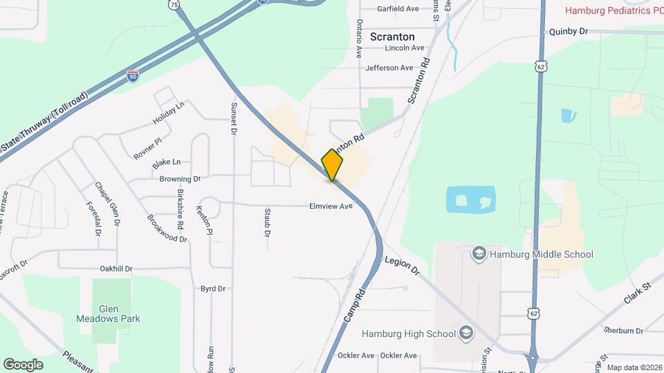 5630 Camp Rd, Unit Upper Right Map and Location Details