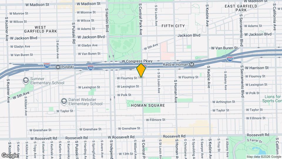 3602 W Flournoy St Map and Location Details