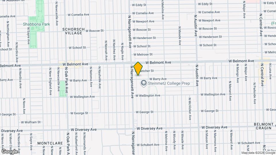 6340 W Barry Ave Map and Location Details