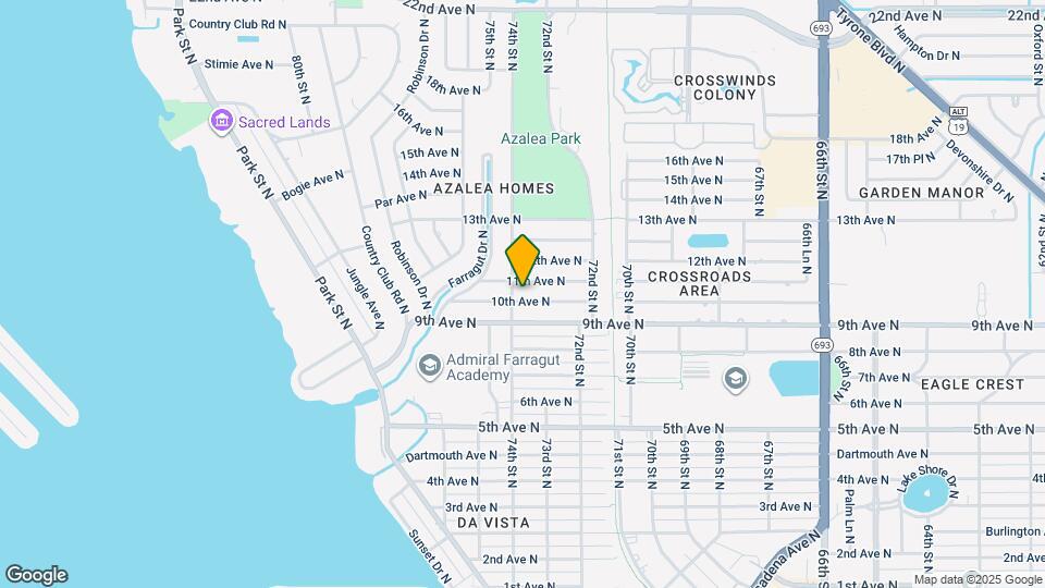 7335 10th Ave N Mapa y Detalles de la Ubicación
