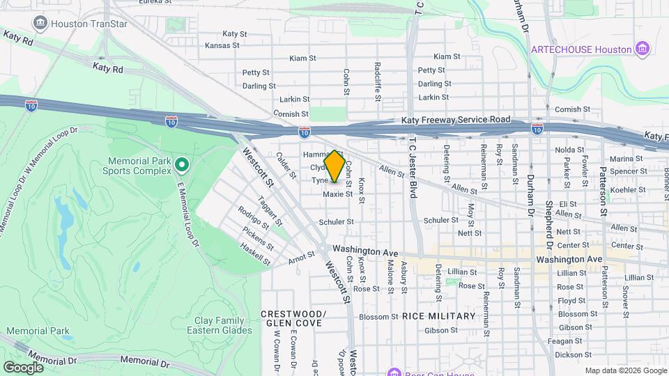 6018 Maxie St Map and Location Details