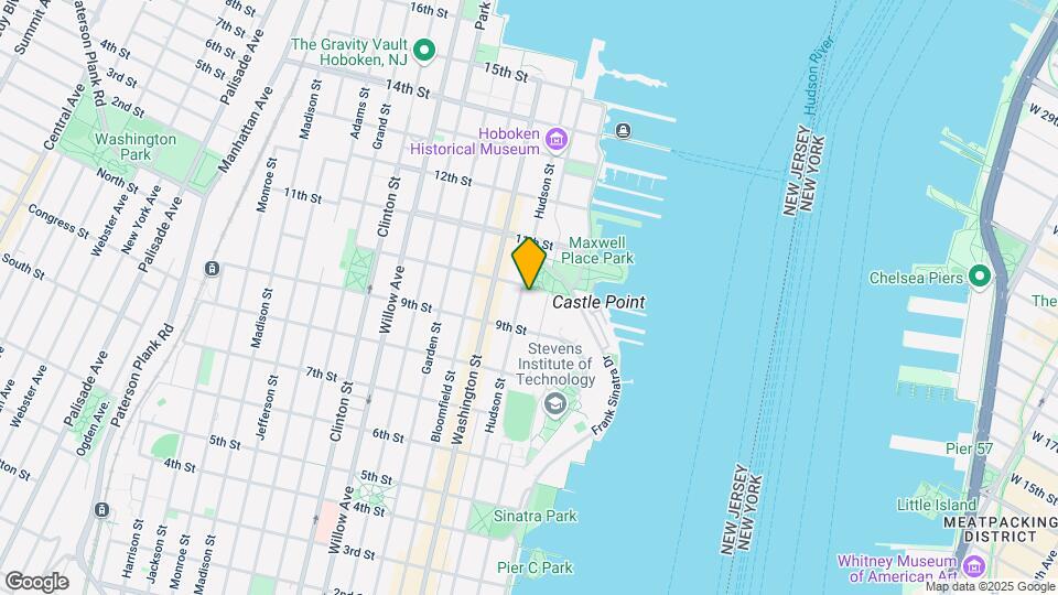 927 Hudson St Map and Location Details