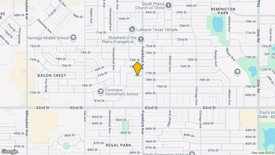 5806 78th St Map and Location Details