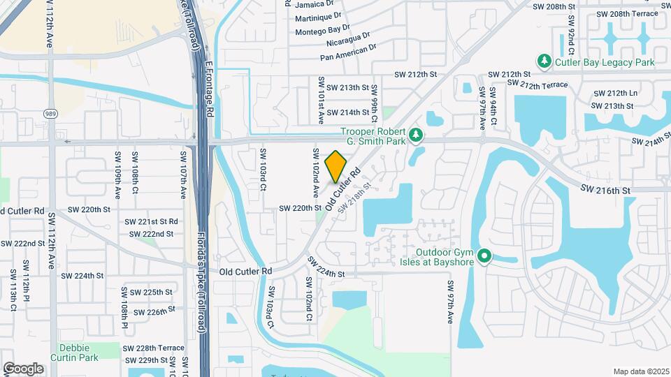 21900 Cutler Bay Map and Location Details