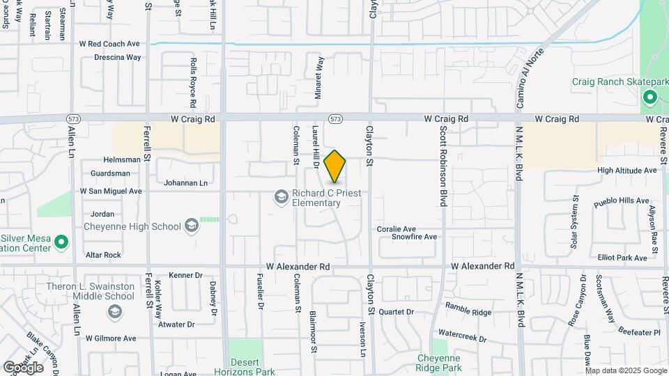 2114 W San Miguel Ave Map and Location Details