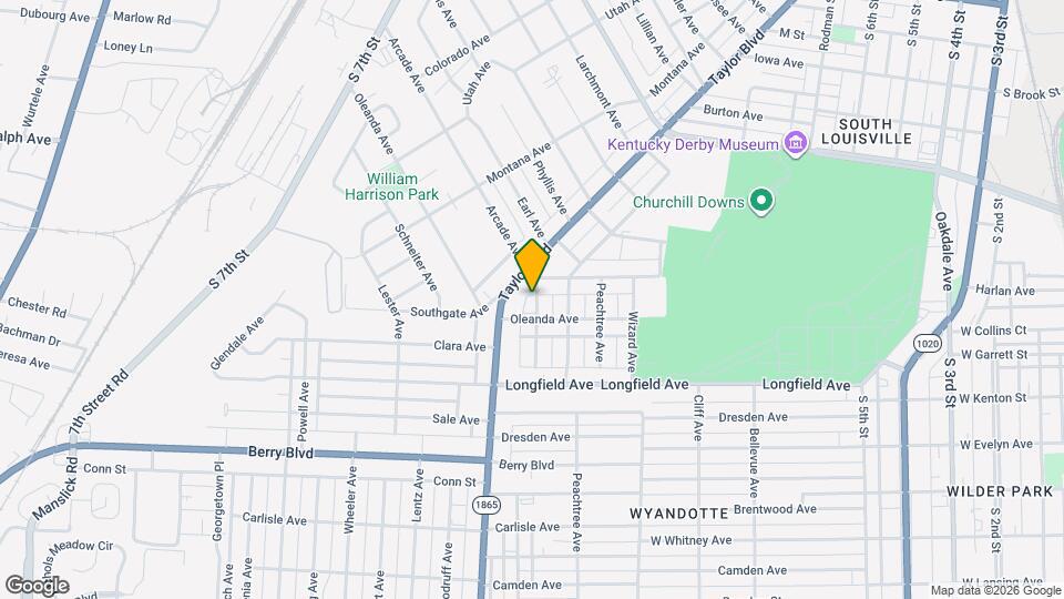 3320 Vetter Ave Map and Location Details