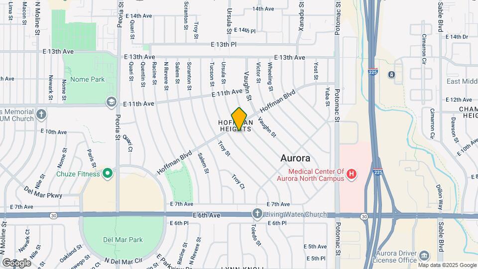 971 Ursula St Map and Location Details