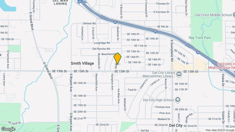 1516 Shalimar Dr Map and Location Details