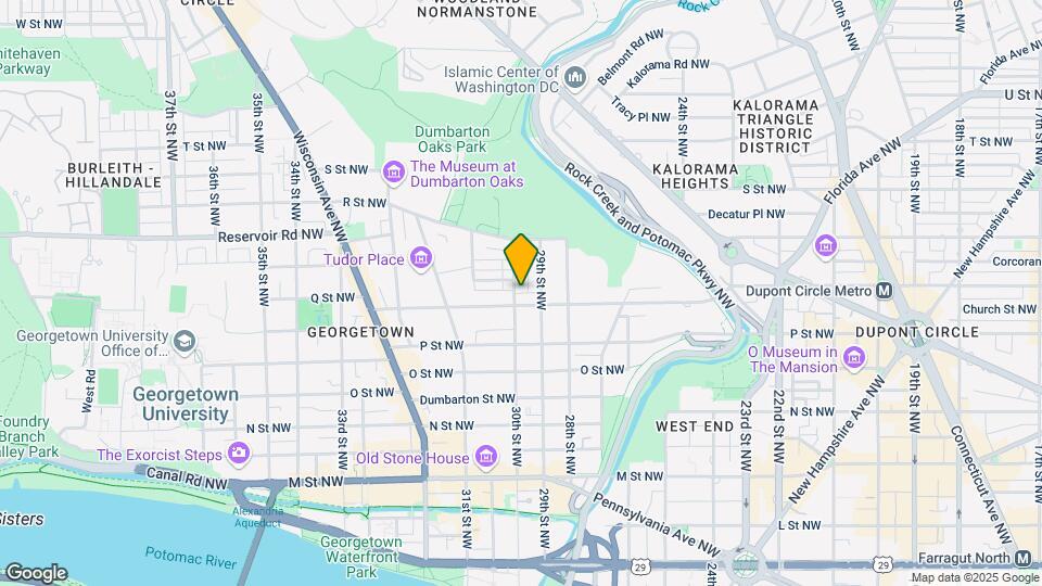 1613 30th St NW Map and Location Details