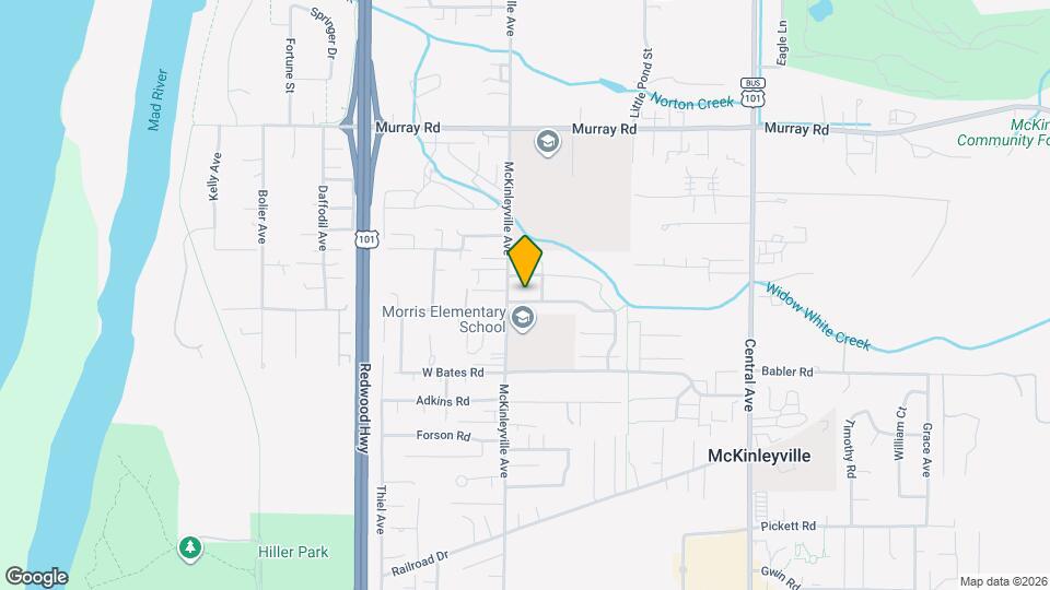 1229 Fernwood Dr Mapa y Detalles de la Ubicación