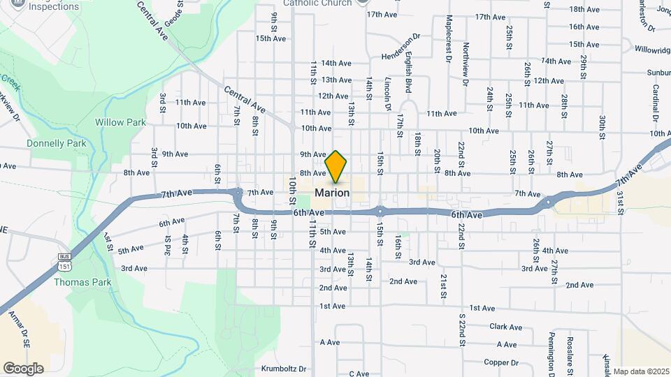 1204 7th Ave Map and Location Details