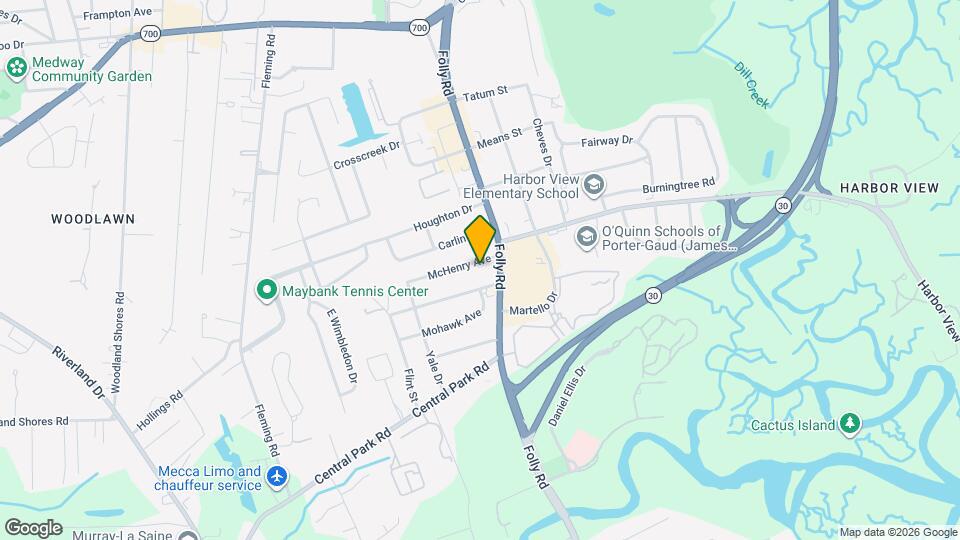 1713 McHenry Ave Map and Location Details