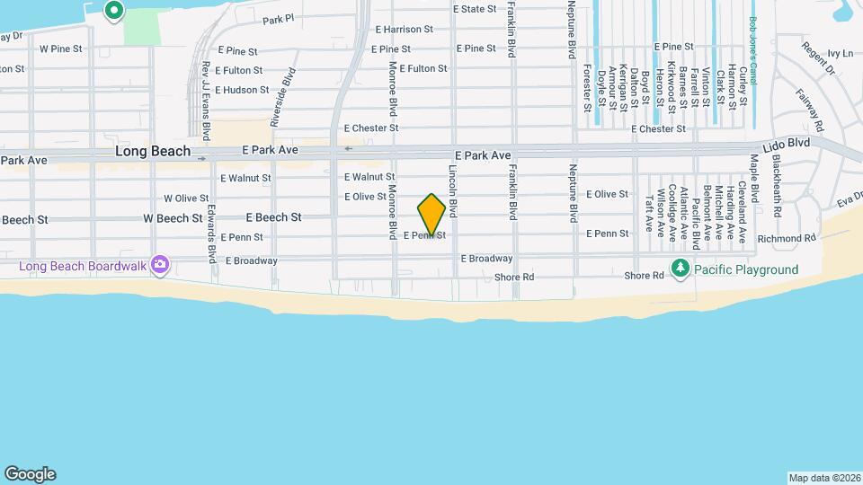 344 E Penn St Map and Location Details