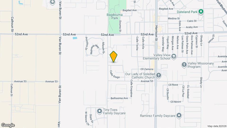 84560 Calle Gregorio Map and Location Details