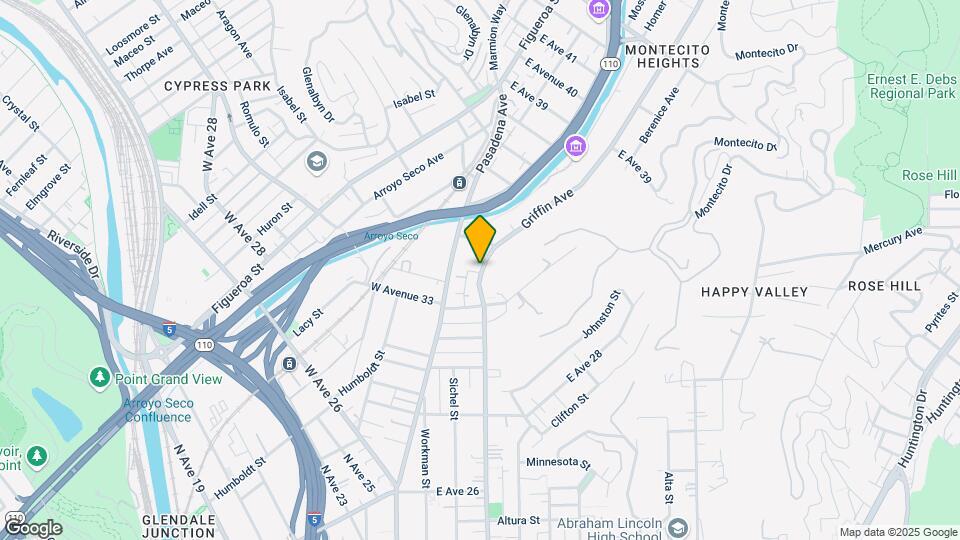 3339 Griffin Ave Map and Location Details