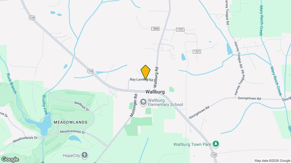 312 Ray Lanning Rd Map and Location Details