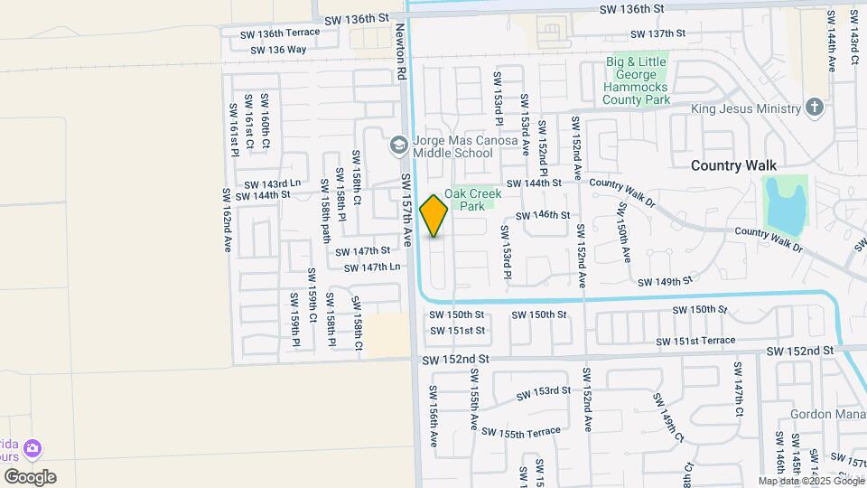 14671 SW 156th Ave Map and Location Details