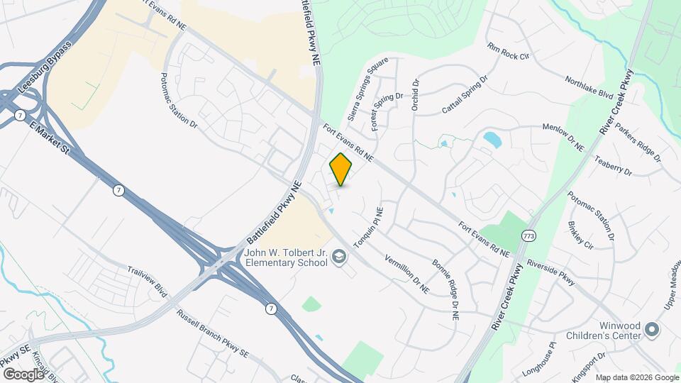 1014 Galena Ter NE Map and Location Details