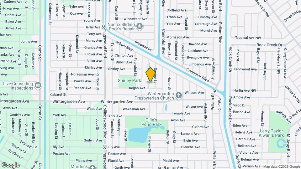 2466 Strawlawn St Map and Location Details