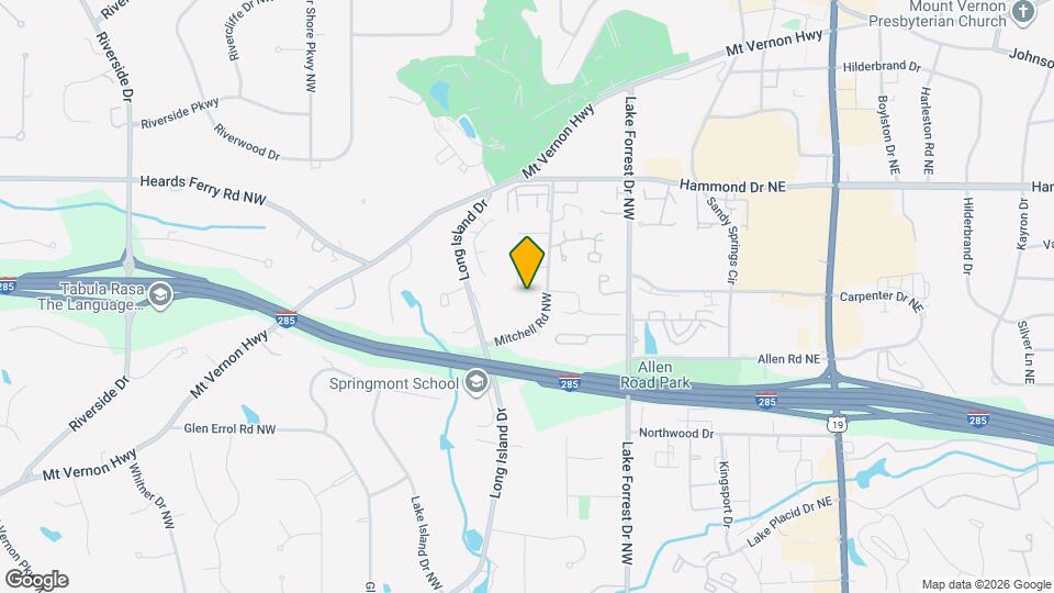 930 Manchester Pl NW Map and Location Details