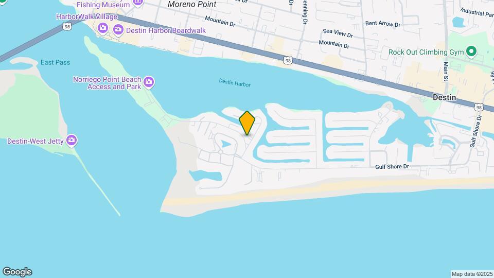485 Gulf Shore Dr Map and Location Details
