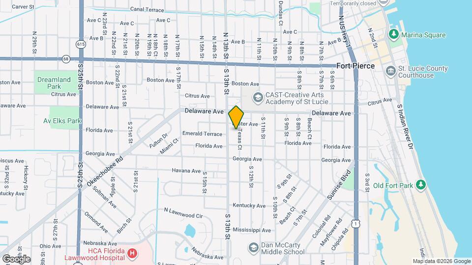 617 Texas Ct Map and Location Details