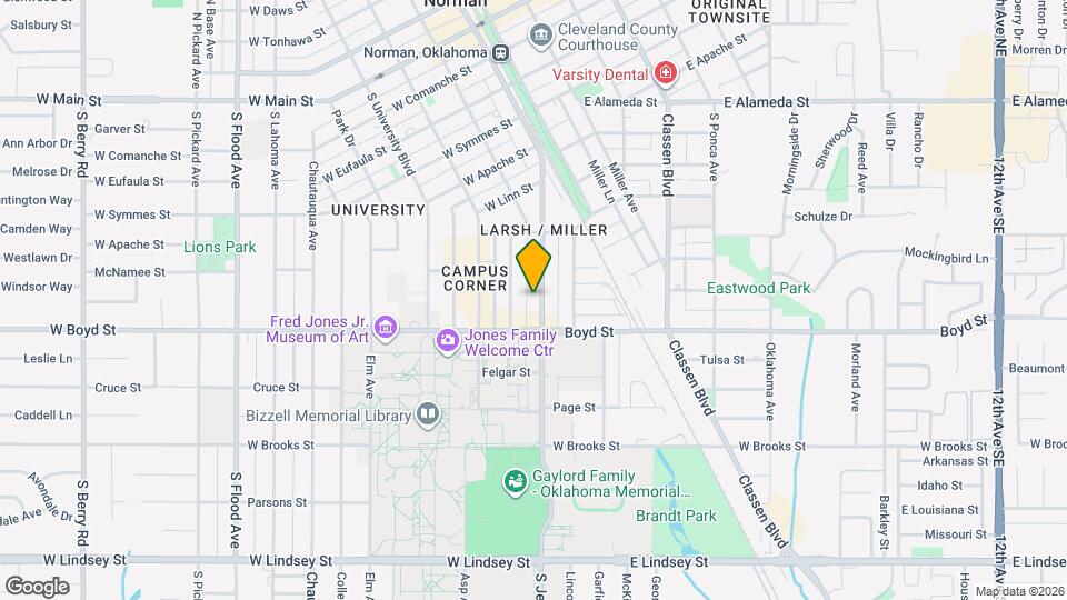 760 S Jenkins Ave Map and Location Details