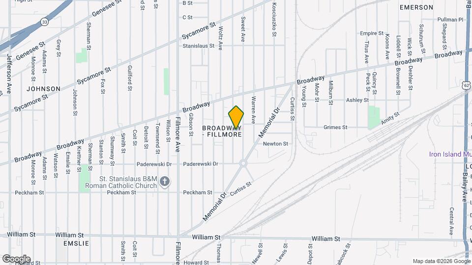 165 Playter St Map and Location Details