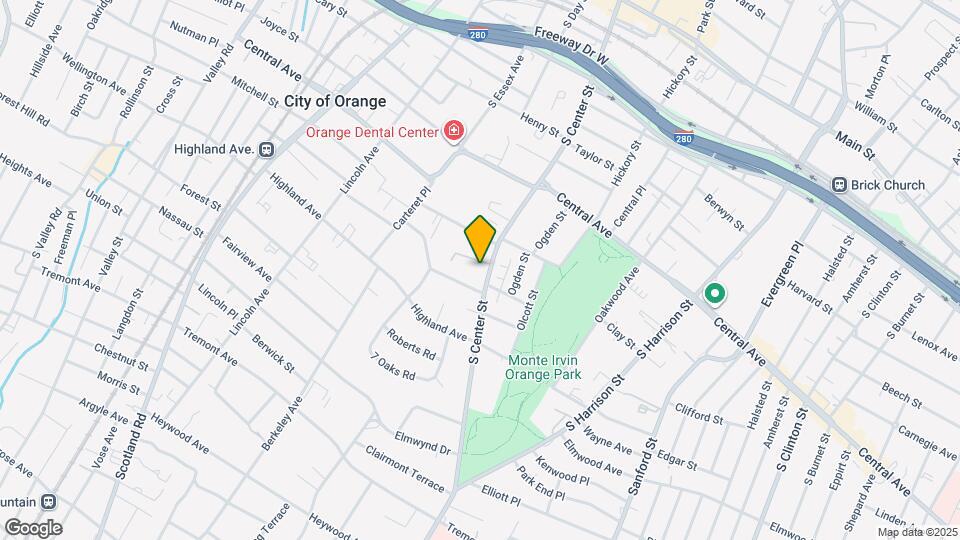 353 S Center St Map and Location Details