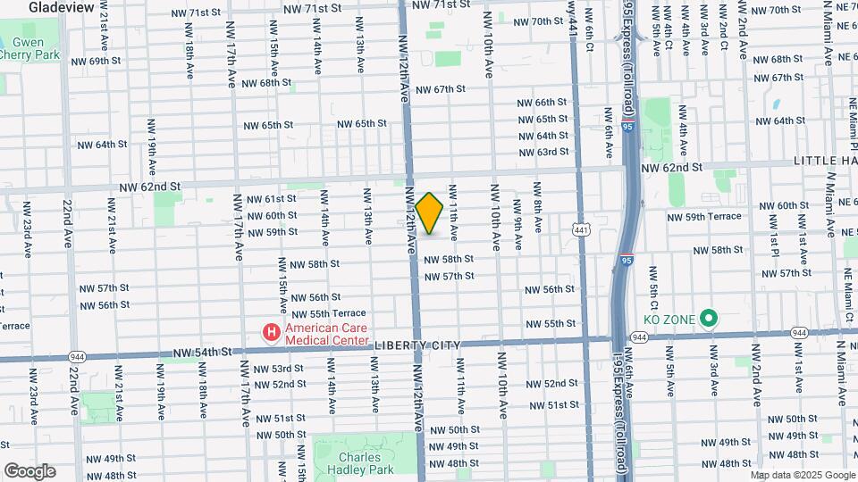 1154 NW 58th Terrace-Unit -1154 Map and Location Details