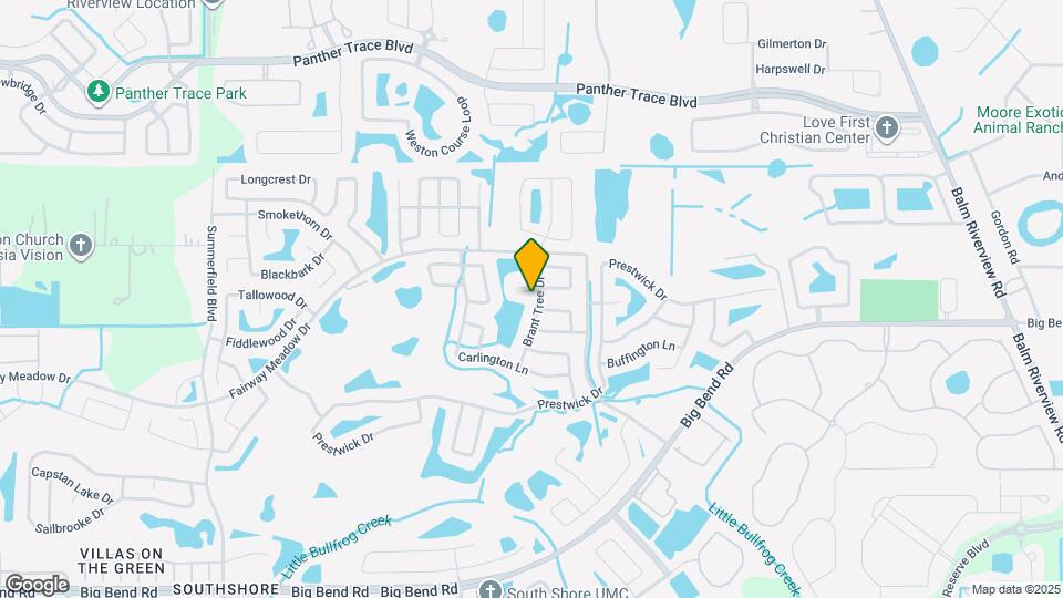 13009 Brant Tree Dr Mapa y Detalles de la Ubicación