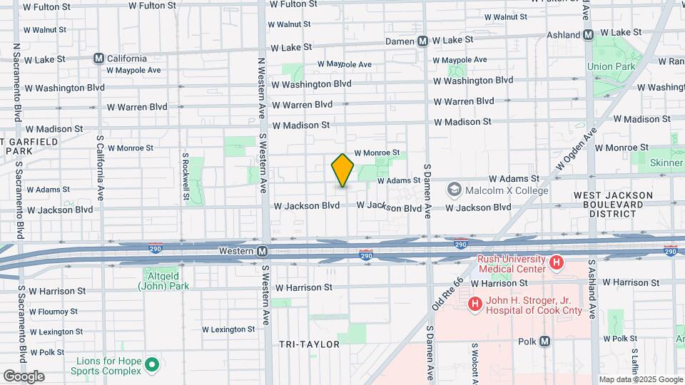 214 S Leavitt St Map and Location Details