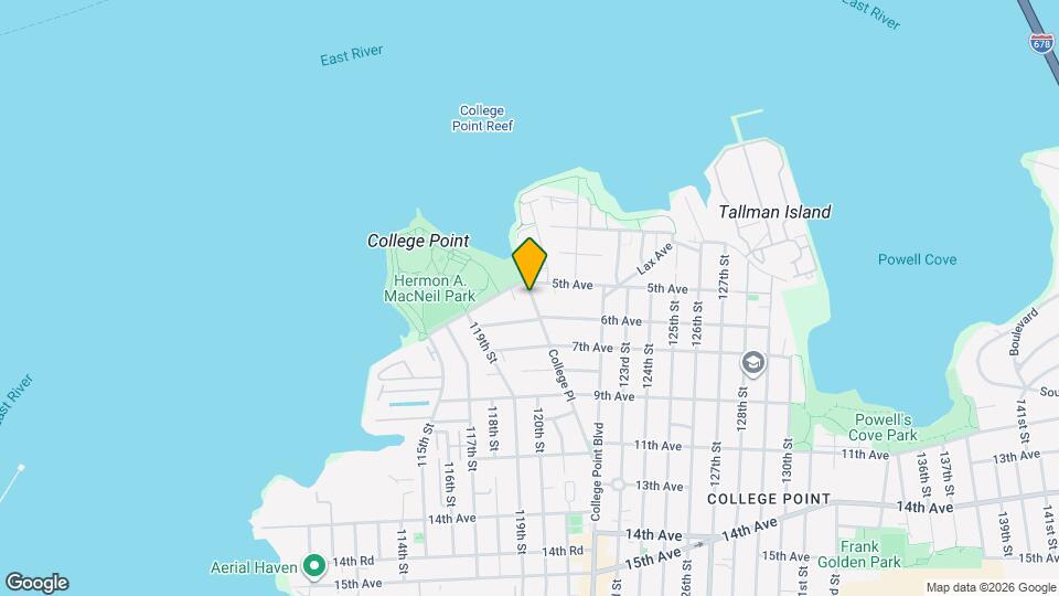 5-14 College Pl Map and Location Details