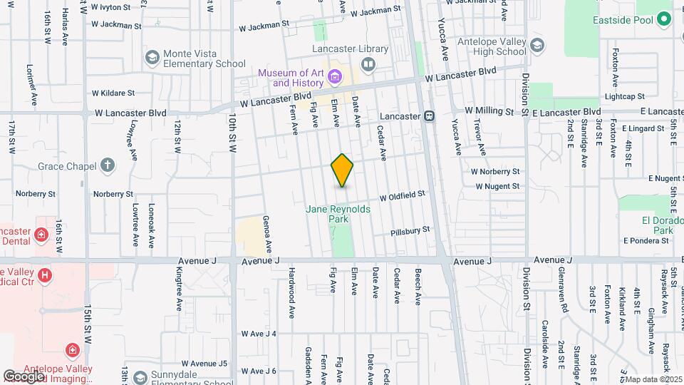 44613 Elm Ave Map and Location Details